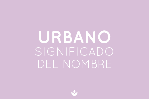 Significado de Urbano