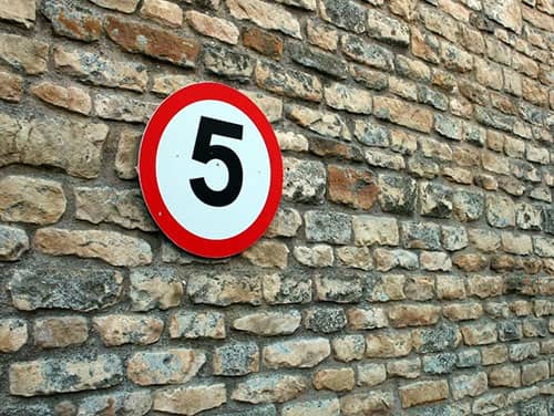 el numero 5 en el hogar