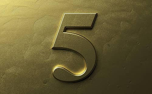 que significa el numero 5