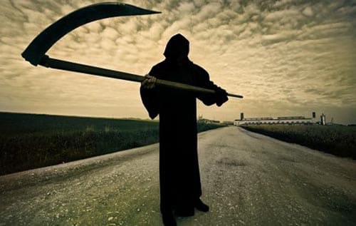 significado de soñar con guadaña de la muerte