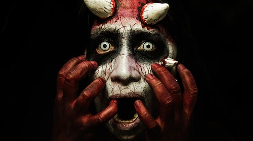 soñar con cara diabolica significado